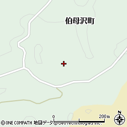 愛知県豊田市伯母沢町百目周辺の地図
