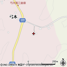 千葉県夷隅郡大多喜町弓木783周辺の地図