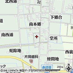 愛知県あま市蜂須賀南本郷903周辺の地図