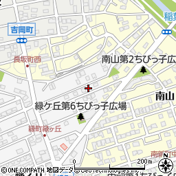 愛知県尾張旭市緑町緑ケ丘122-80周辺の地図