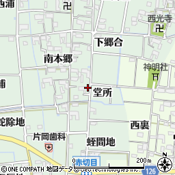 愛知県あま市蜂須賀南本郷859周辺の地図