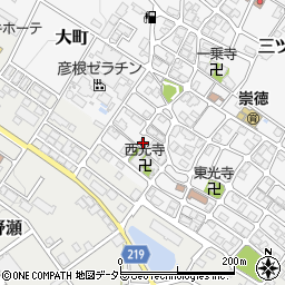 滋賀県犬上郡豊郷町大町253-2周辺の地図