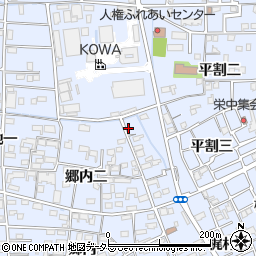 愛知県あま市西今宿郷内二61周辺の地図