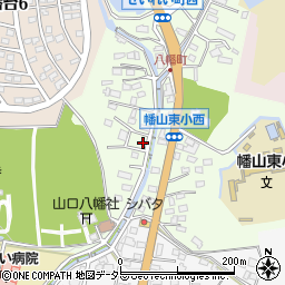 愛知県瀬戸市八幡町46-1周辺の地図