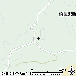 愛知県豊田市伯母沢町中島周辺の地図