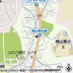 愛知県瀬戸市八幡町306周辺の地図