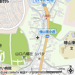 愛知県瀬戸市八幡町46周辺の地図