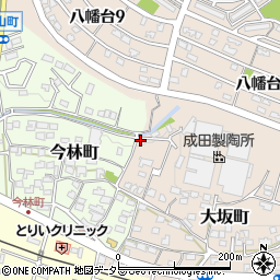 愛知県瀬戸市大坂町1周辺の地図
