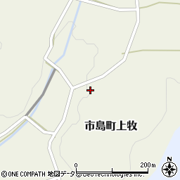 兵庫県丹波市市島町上牧211周辺の地図