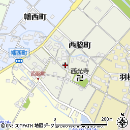 愛知県瀬戸市西脇町112周辺の地図