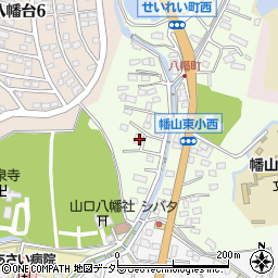 愛知県瀬戸市八幡町45周辺の地図