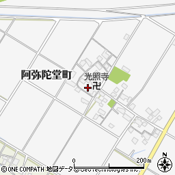 滋賀県東近江市阿弥陀堂町441周辺の地図