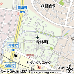 愛知県瀬戸市今林町周辺の地図