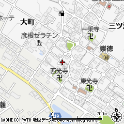 滋賀県犬上郡豊郷町大町303周辺の地図