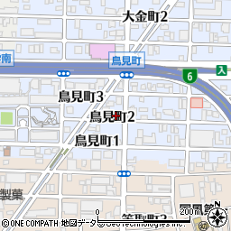 愛知県名古屋市西区鳥見町2丁目周辺の地図