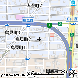 愛知県名古屋市西区鳥見町2丁目34周辺の地図