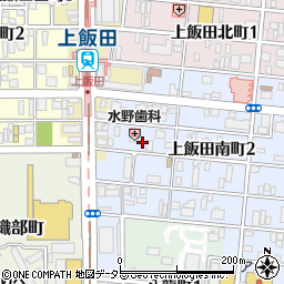 愛知県名古屋市北区上飯田南町1丁目周辺の地図