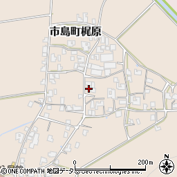 兵庫県丹波市市島町梶原838周辺の地図