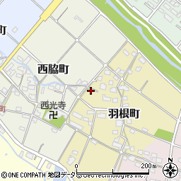 愛知県瀬戸市羽根町83周辺の地図