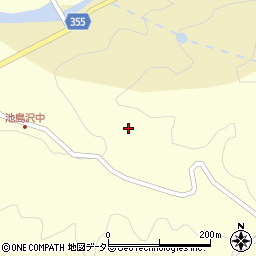 愛知県豊田市池島町（長楽胡）周辺の地図