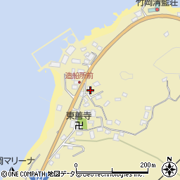 千葉県富津市萩生223周辺の地図