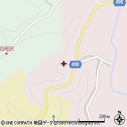 愛知県豊田市旭八幡町三升蒔周辺の地図