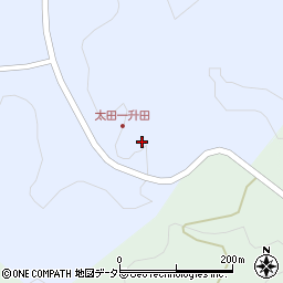 愛知県豊田市太田町柿田周辺の地図