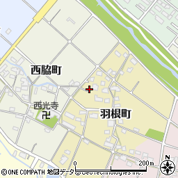 愛知県瀬戸市羽根町82周辺の地図