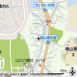 愛知県瀬戸市八幡町64周辺の地図