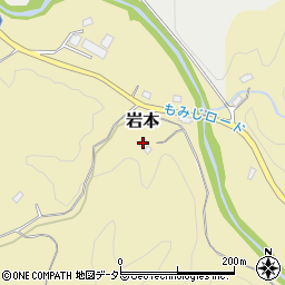 千葉県富津市岩本642周辺の地図