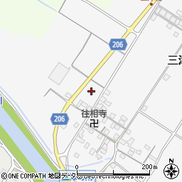 滋賀県彦根市三津町449周辺の地図