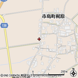 兵庫県丹波市市島町梶原640周辺の地図