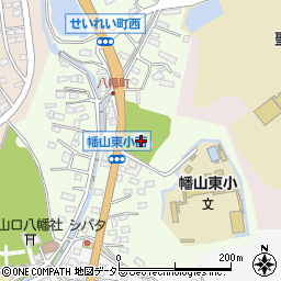 愛知県瀬戸市八幡町358周辺の地図