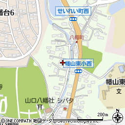 愛知県瀬戸市八幡町71周辺の地図