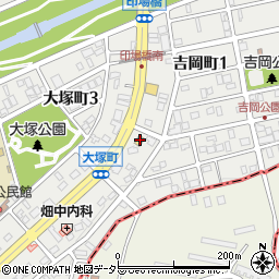 ファミリーマート尾張旭吉岡町店周辺の地図