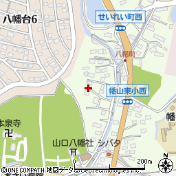 愛知県瀬戸市八幡町61周辺の地図