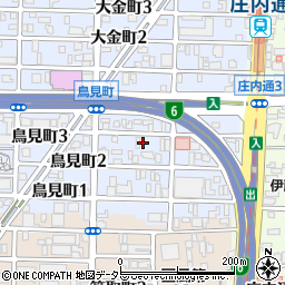 愛知県名古屋市西区鳥見町3丁目10周辺の地図