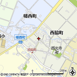 愛知県瀬戸市西脇町128周辺の地図