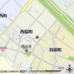 愛知県瀬戸市西脇町56周辺の地図