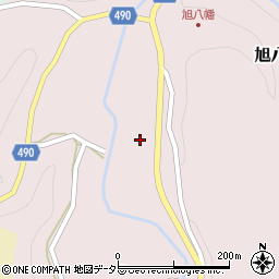 愛知県豊田市旭八幡町（大御堂）周辺の地図