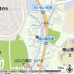 愛知県瀬戸市八幡町74周辺の地図