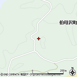 愛知県豊田市伯母沢町阿上洞周辺の地図