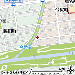 愛知県名古屋市守山区今尻町201周辺の地図