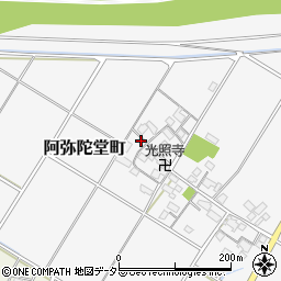 滋賀県東近江市阿弥陀堂町429周辺の地図