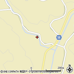 岡山県真庭郡新庄村4110周辺の地図