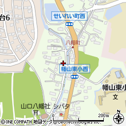 愛知県瀬戸市八幡町92周辺の地図