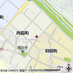 愛知県瀬戸市西脇町50周辺の地図