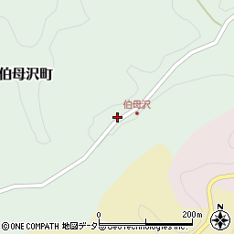 愛知県豊田市伯母沢町桜坪周辺の地図