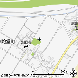 滋賀県東近江市阿弥陀堂町307-1周辺の地図