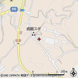 愛知県豊田市杉本町堂貝戸周辺の地図